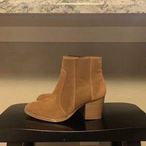 Brown booties